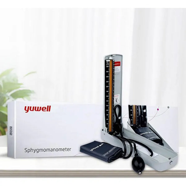Yuwell Sphygmomanometer BP Operator Mercury Based with Stethoscope (Family Kit)